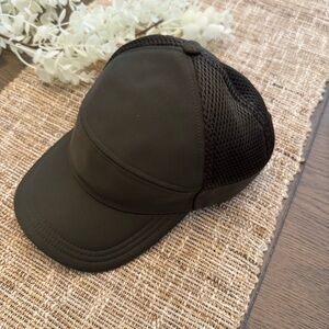 Lululemon Green Mesh Baseball Cap Hat